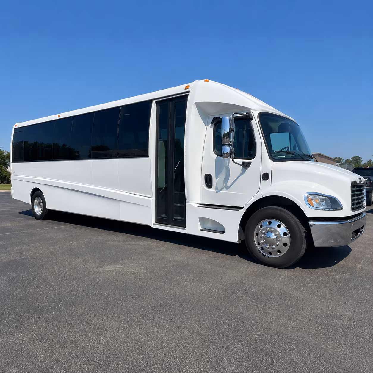 corporate event and conference buses serving mission