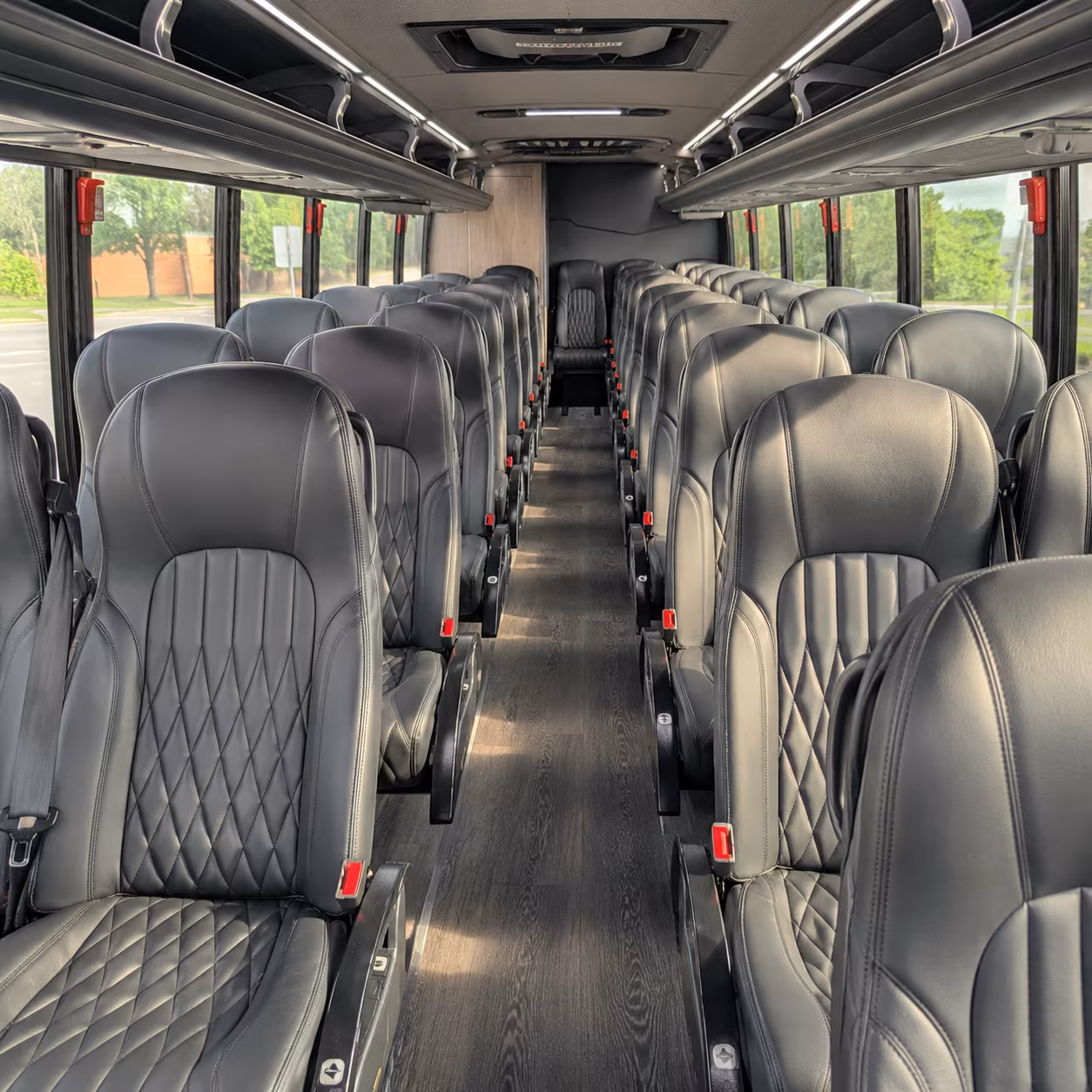 how is a bus rental actually priced in mission texas
