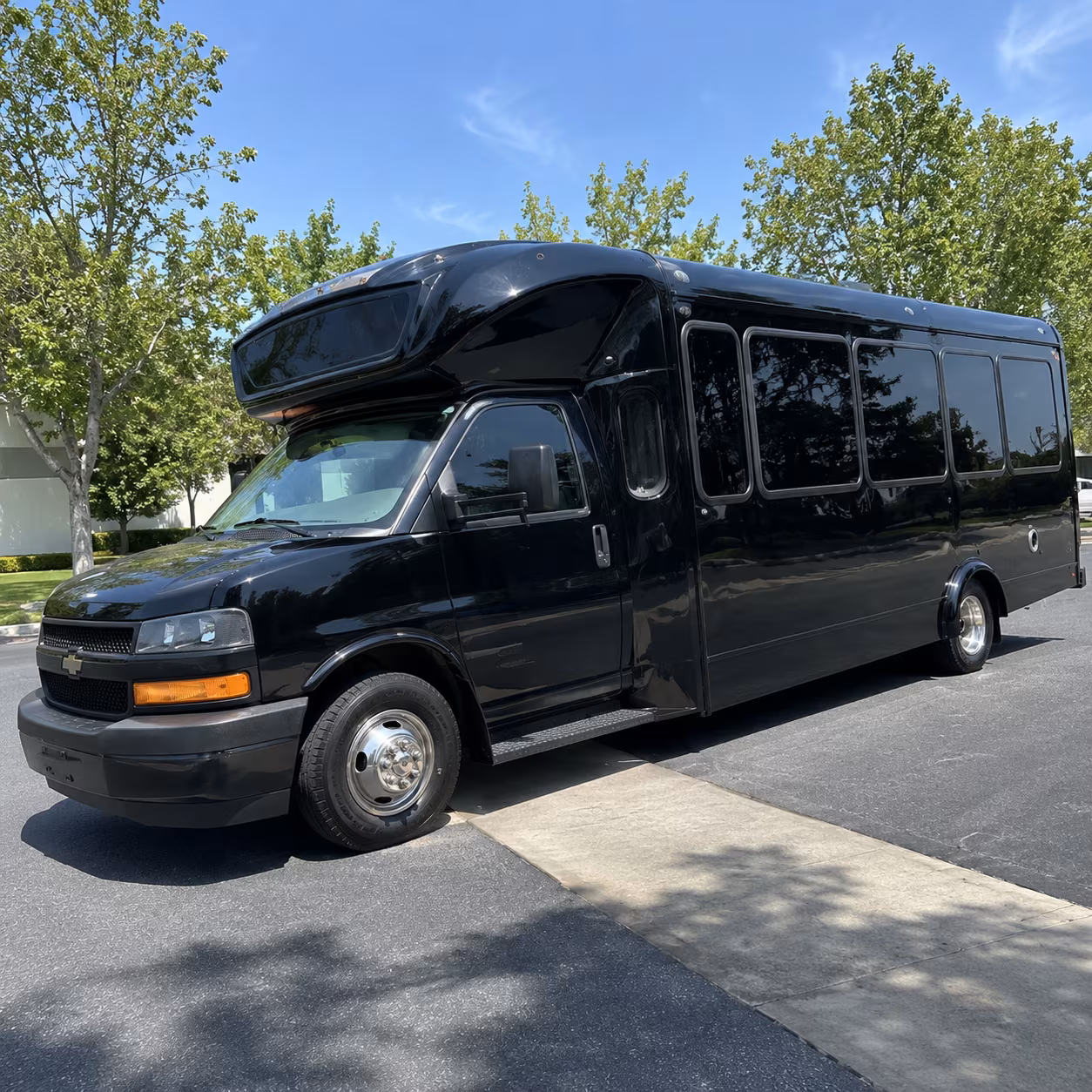 mission 15 passenger party bus