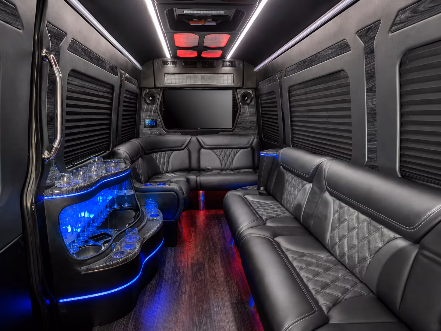 mission 28 passenger party bus