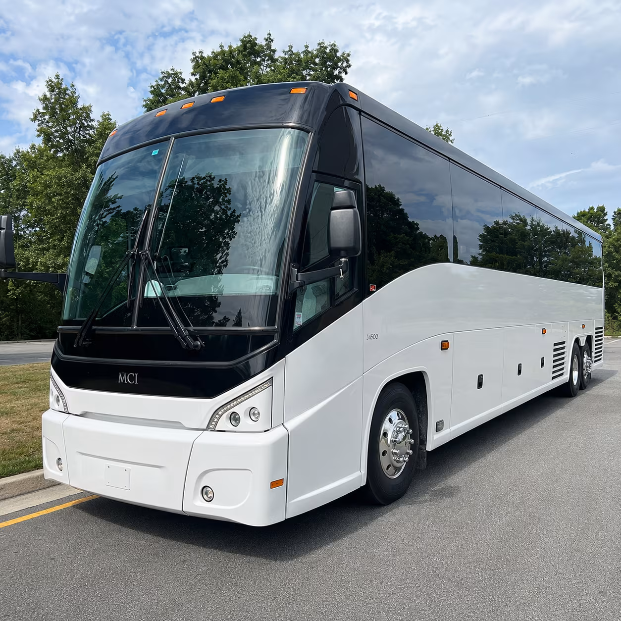 mission 56 passenger charter bus