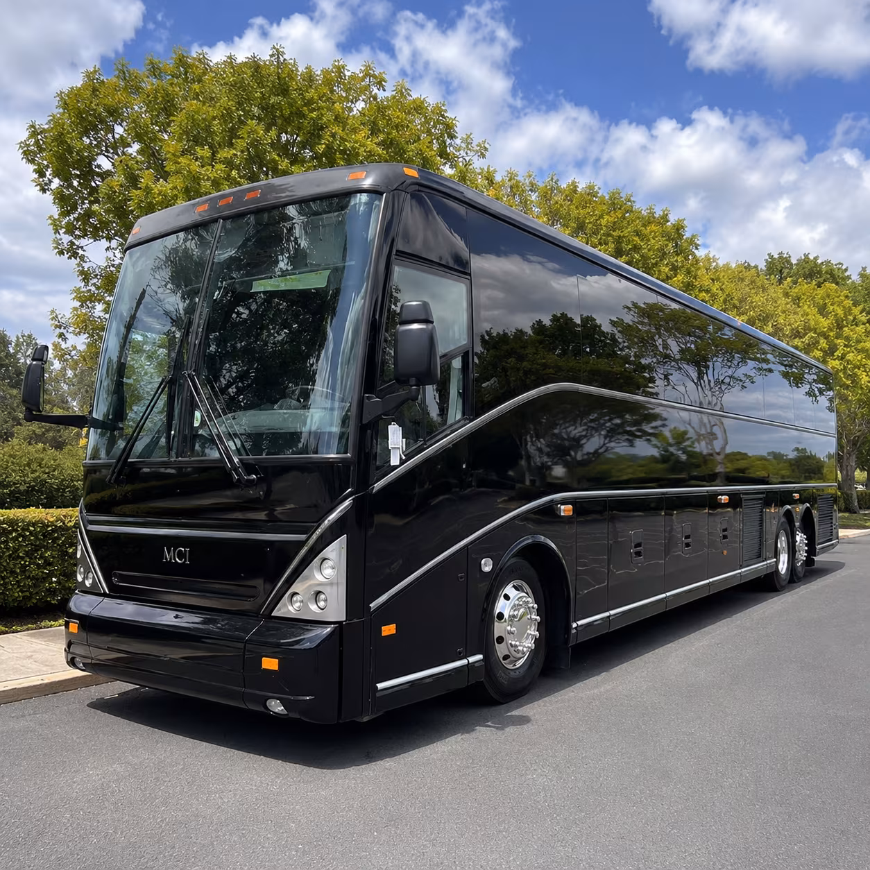mission charter bus rental