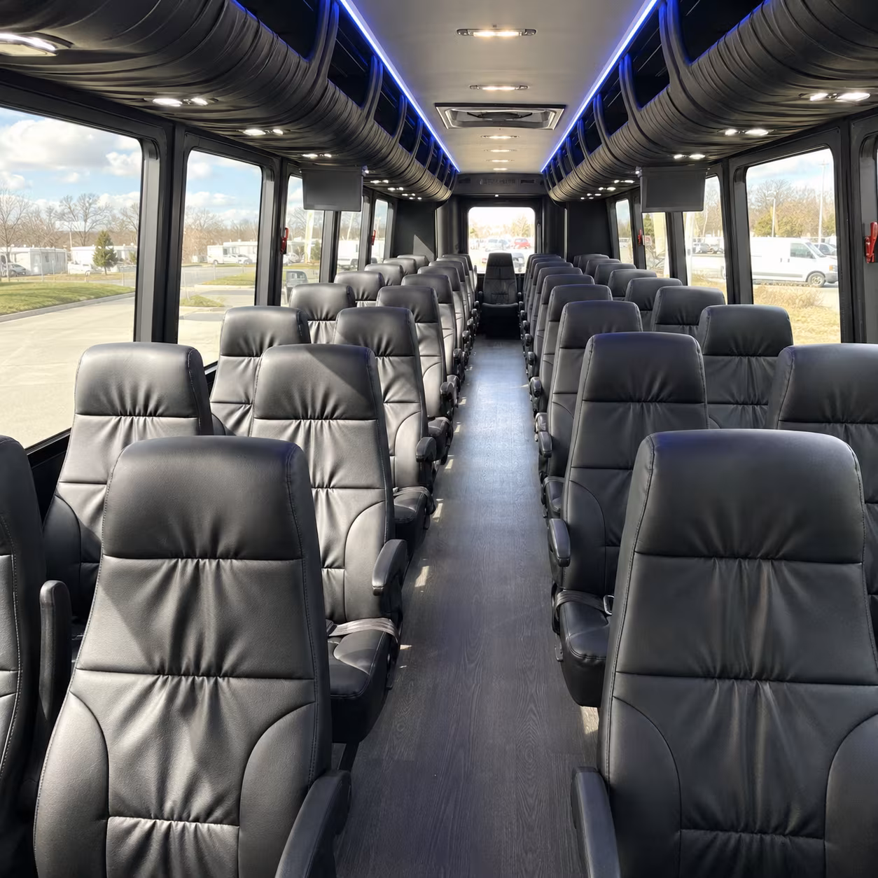 mission employee transportation onboard seating