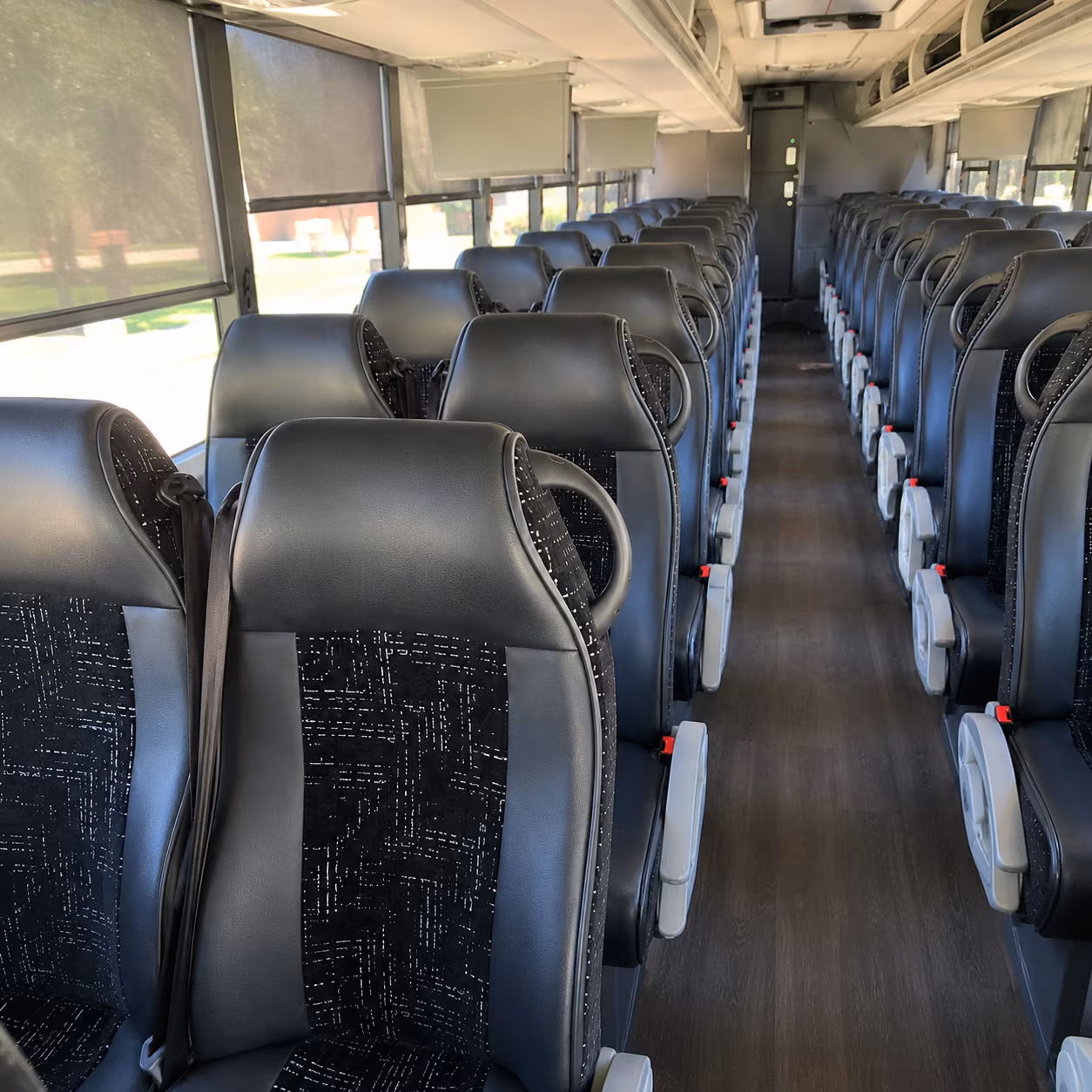 mission long distance transportation onboard seating