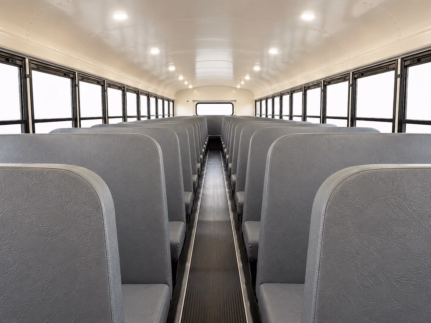 mission school bus interior