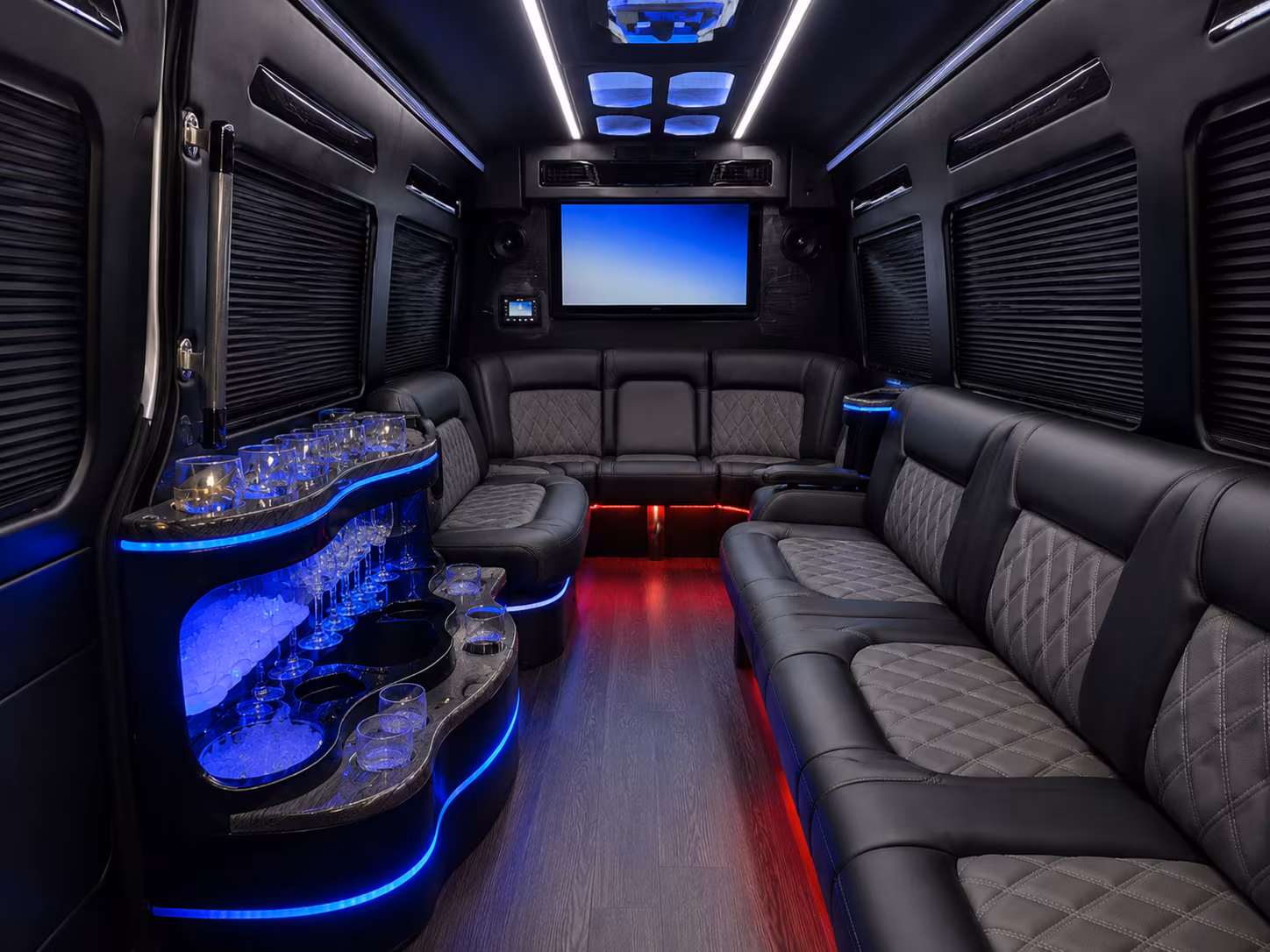 rehearsal dinner bus rentals across the rio grande valley