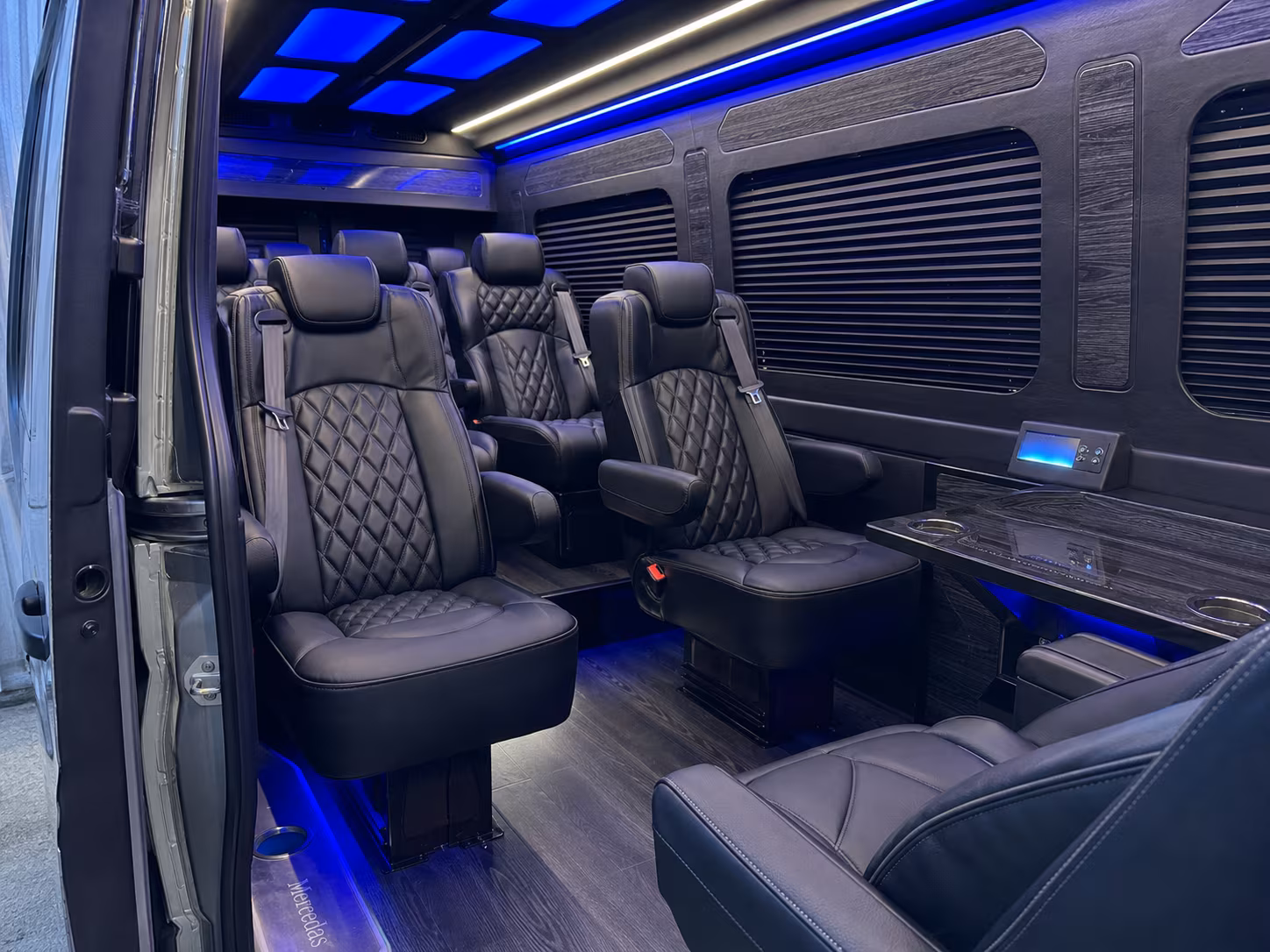 sprinter van transportation for groups and events across mission
