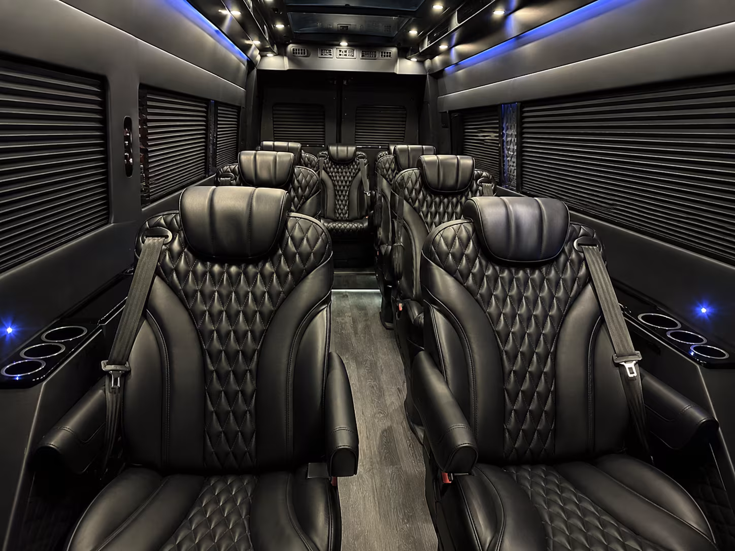 sprinter vans and minibuses for mission bridal party transportation